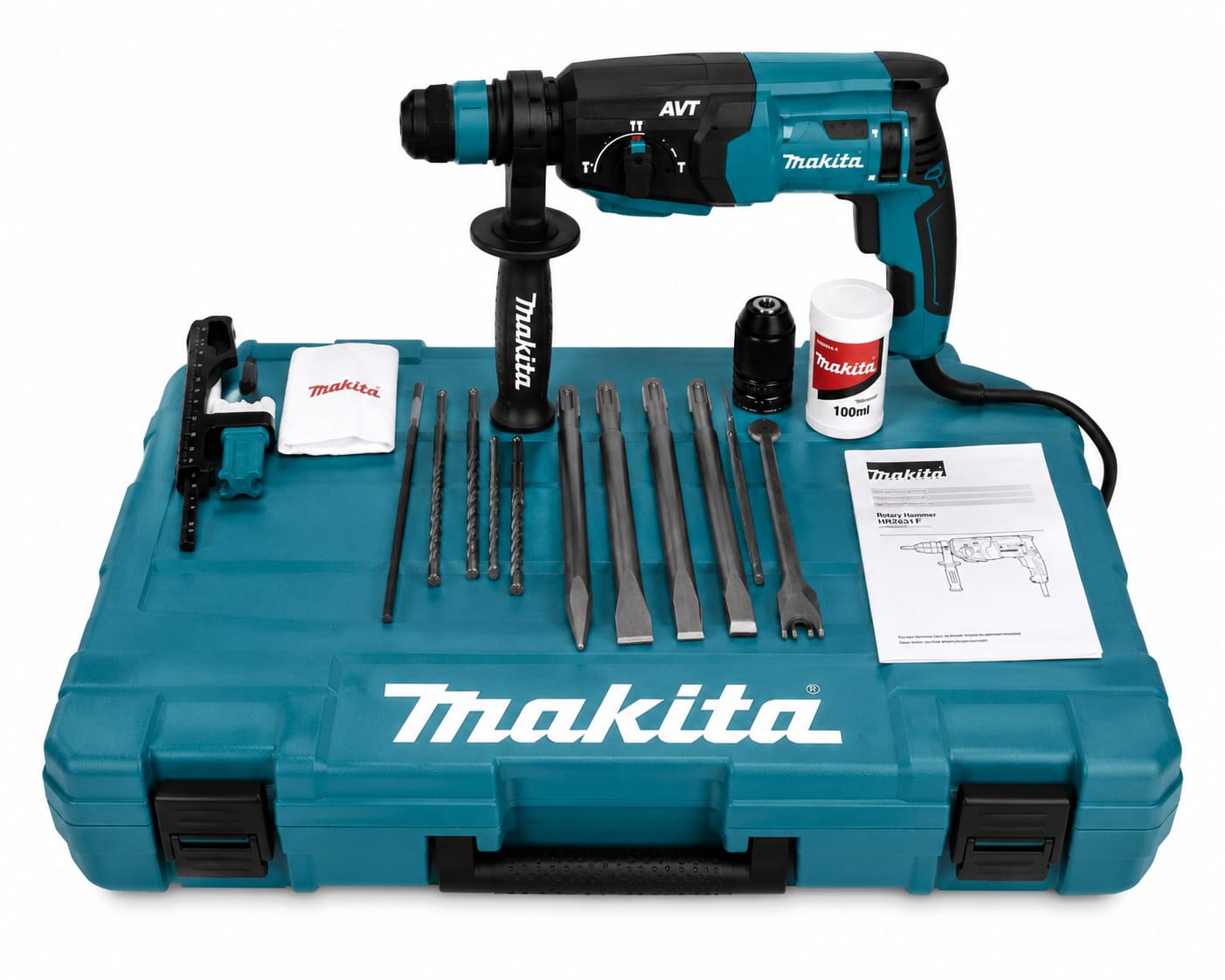 2200W Heavy Duty Rotary Hammer Drill Machine – Afordable Style Power Tools Set