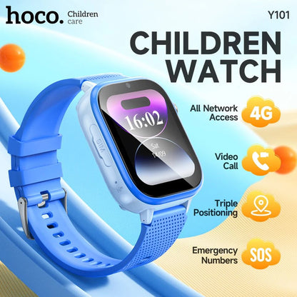 4G Kids Smart Watch — GPS Tracker, Video Call & SOS for Children