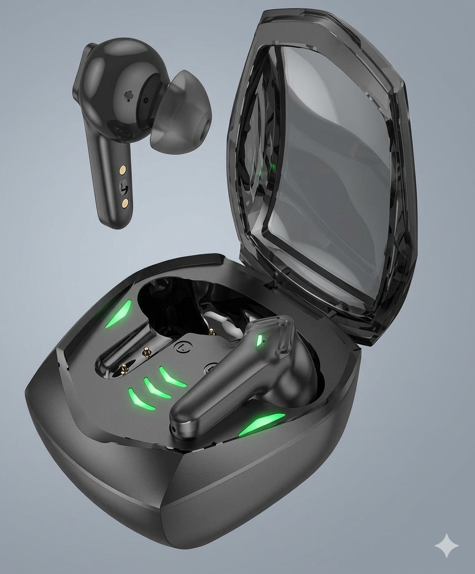 Magic Gaming Earbuds — True Wireless Bluetooth 5.3 Low Latency